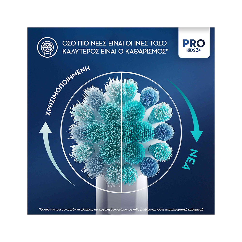 ORAL-B - PRO KIDS 3+ Ηλεκτρική Οδοντόβουρτσα Spiderman